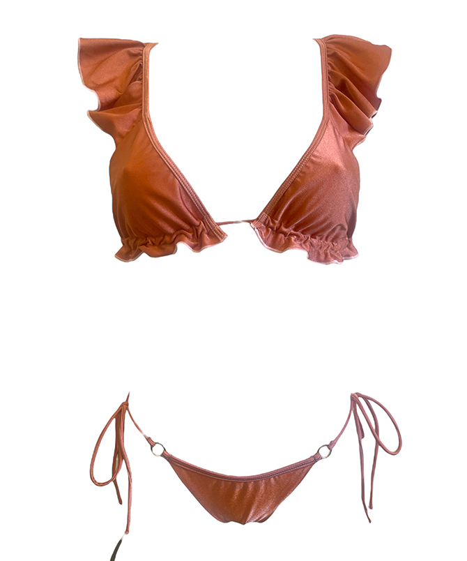 Phoenix Feather Bikini - Rose Gold