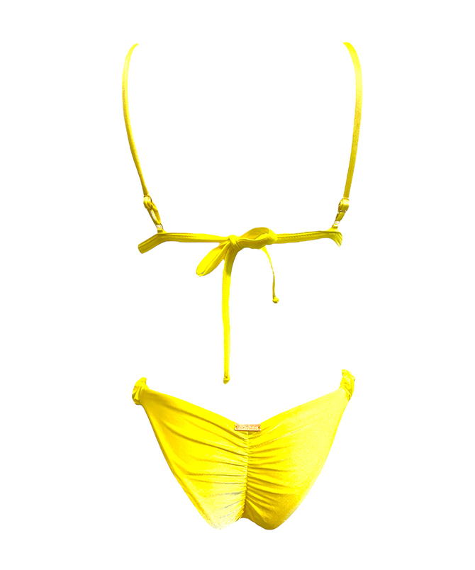 Phoenix Sunrise Triangle Bikini - Yellow