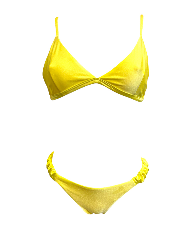 Phoenix Sunrise Triangle Bikini - Yellow