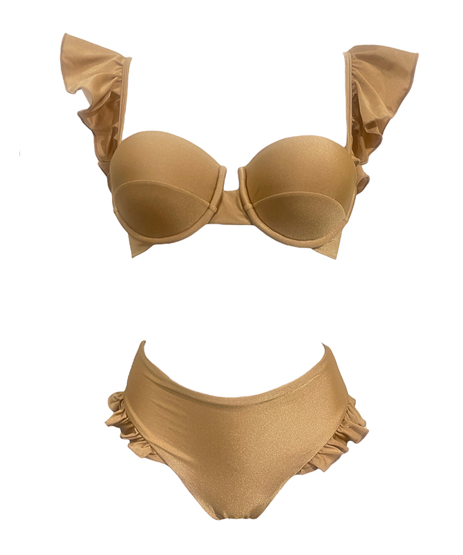 Wings of the Phoenix Bikini - Gold