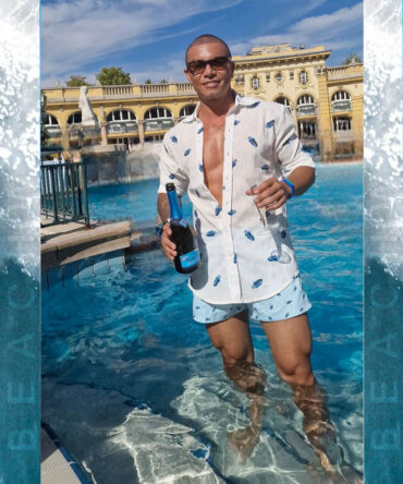 Tigerfish Reef Linen Shirt