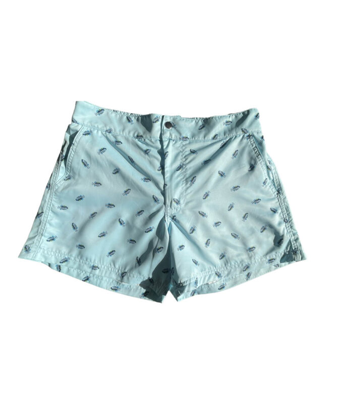 Reef Triggerfish Short - Baby Blue